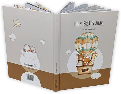 Mintkind Babyalbum Mein Erstes Lebensjahr Wald Sticker Set Baby