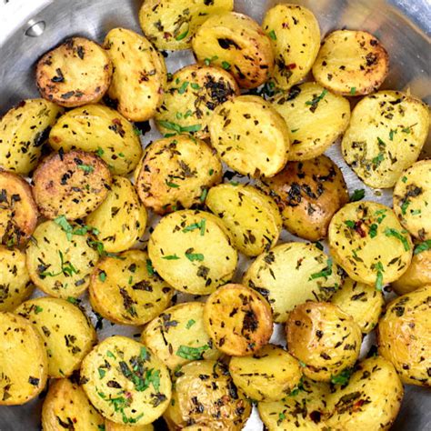 Roasted Baby Potatoes GypsyPlate