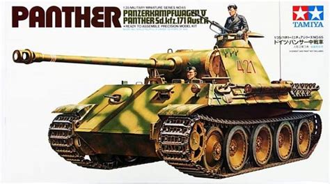 Tamiya Panzerkampfwagen V Panther Sd Kfz 171 Ausf A 1 35 HTC