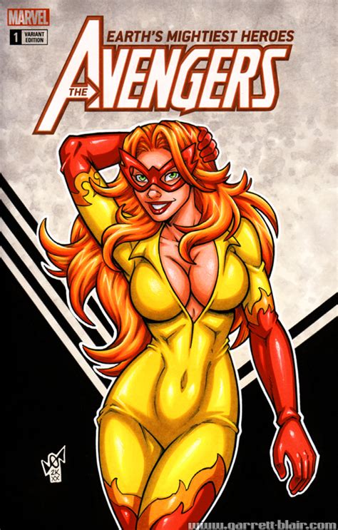 Firestar Sketch Cover By Gb2k On Deviantart