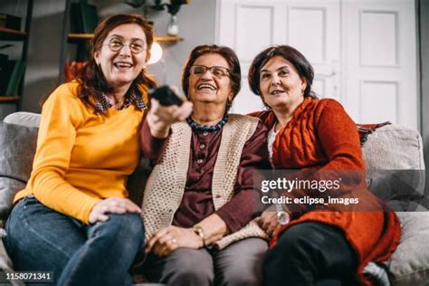 Grandma Watching Tv Photos And Premium High Res Pictures Getty Images