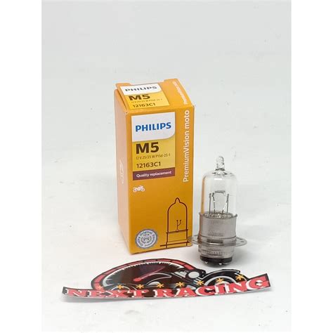 Jual Lampu Depan Bohlam Philips Halogen M Original Kaki Satu