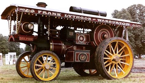 Burrell Showmans Engine The Dolphin Astle Park Steam Engine Rally