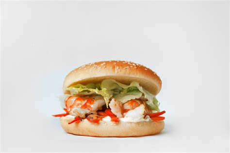 Healthy Shrimp Burger