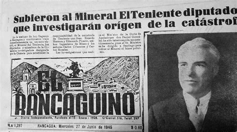 Hace 78 Años Fue “la Tragedia Del Humo” En La Mina El Teniente