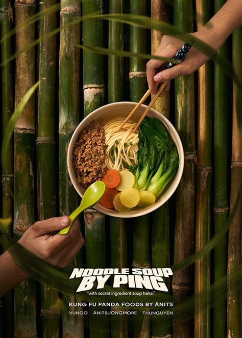 Kung Fu Panda Foods Nits Behance