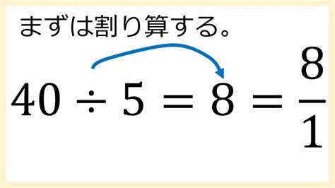 【よくわかる】割り算を分数に直す方法（例題あり）