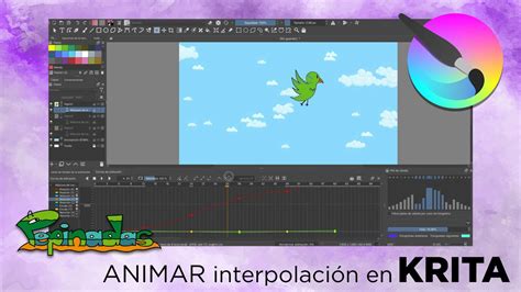 Como ANIMAR en KRITA con interpolación y cámaras Animación pt 2