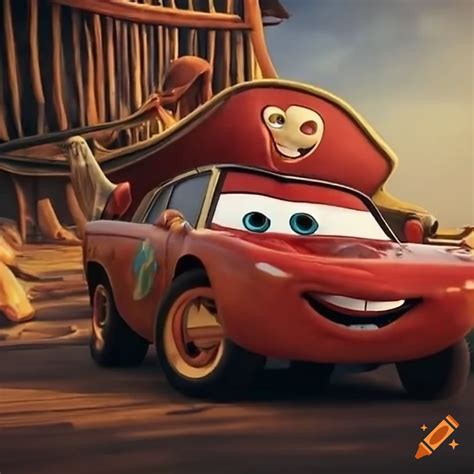 A Pirate Pixar Car