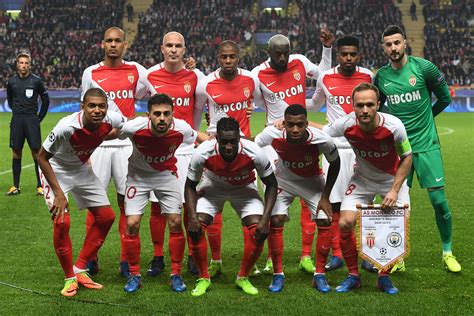 Monaco players, including Bernardo Silva, Benjamin Mendy and Kylian ...