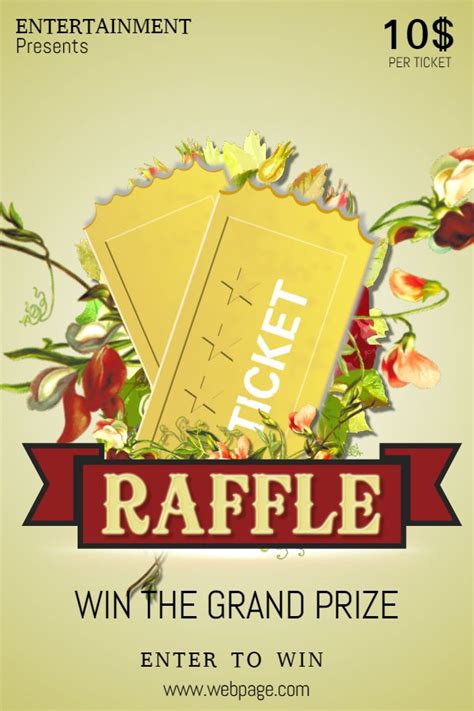 Raffle Flyer Template Free Great Template Inspiration