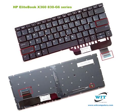 Laptop Internal Keyboard Keypad For Hp Elitebook X G G