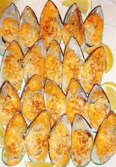 Baked Mussels W Dynamite Sauce Panko Crumbs Mama S Guide Recipes Artofit