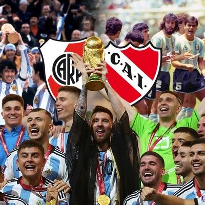 River e Independiente lideran la tabla histórica de campeones del mundo