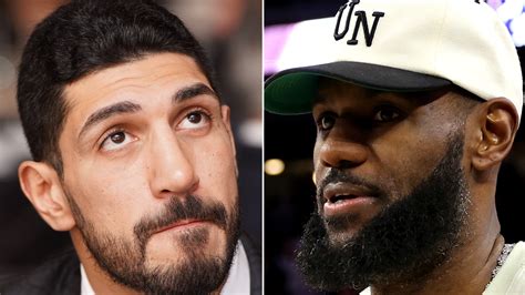 Enes Kanter Freedom Rips Lebron James Actions During National Anthem