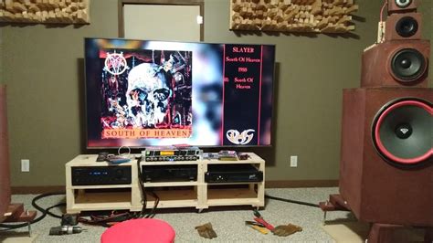 A Little South Of Heaven On The Cerwin Vega Dx9 Audiophile System I Set Up And Built Crossover