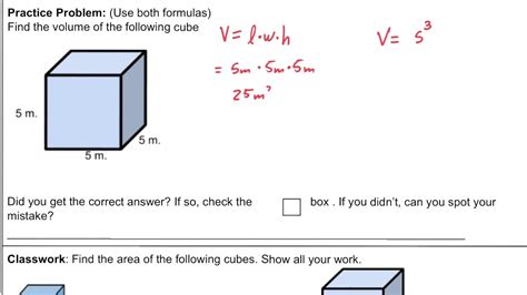 Volume Formula Rectangle