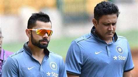 Anil Kumble Was Upset Felt He Was Unfairly Treated Former Coa Chief