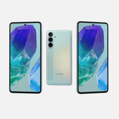 Samsung Galaxy M Blue D Model By Rever Art