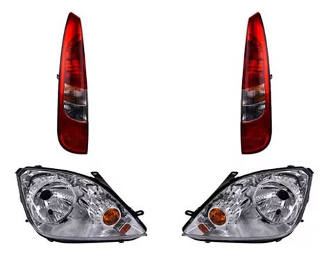 Set Calaveras Faros Depo Ford Fiesta Env O Gratis