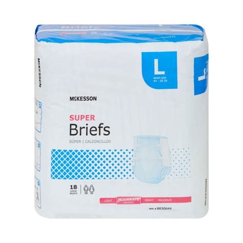 Mckesson Super Moderate Absorbency Incontinence Brief