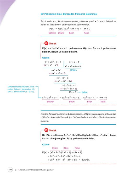 10 Sınıf Matematik Ders Kitabı Miray Yayınları Sayfa 134 Cevapları