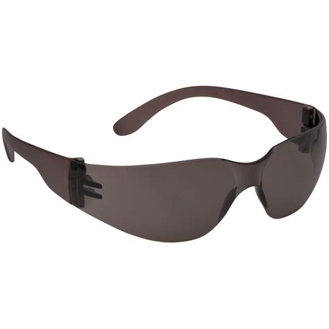 Portwest Pw32 Wrap Around Smoke Safety Glasses Safetec Direct