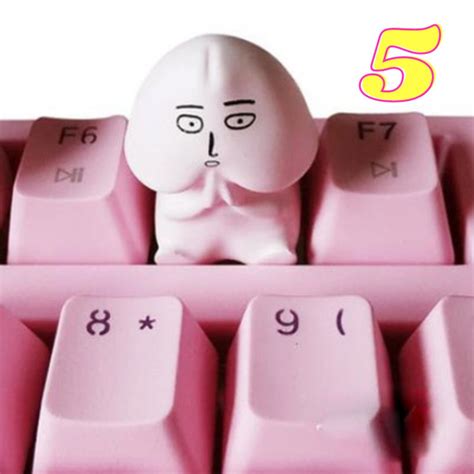 Pink Mignon Single Keycap St R O Dessin Anim Clavier Etsy