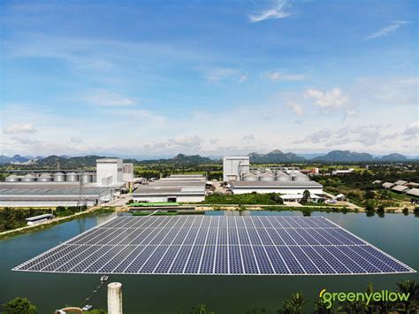 First Floating Solar Power Plant By GreenYellow Is Launched In Thailand