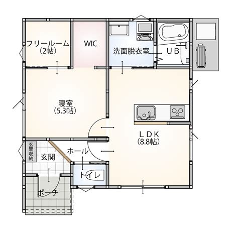 12坪 1ldk 新潟の平屋専門店｜ローコスト注文住宅なら平屋リーフ