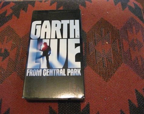 Garth Live From Central Park Vhs Video Garth Brooks 1997 2 Hours