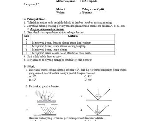 Materi Cahaya Dan Alat Optik Kelas 8 Kurikulum 2013 Dunia Sosial