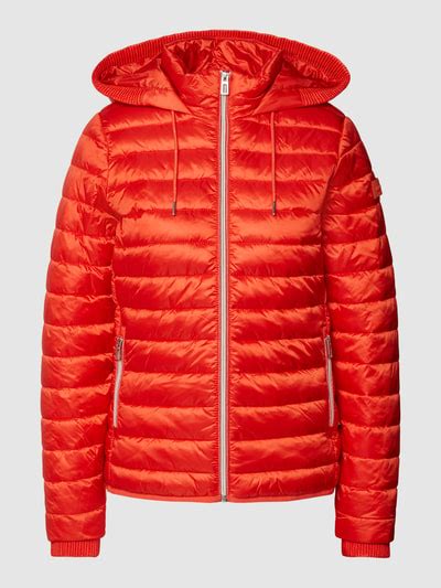 Tom Tailor Steppjacke Mit Kapuze Rot Online Kaufen