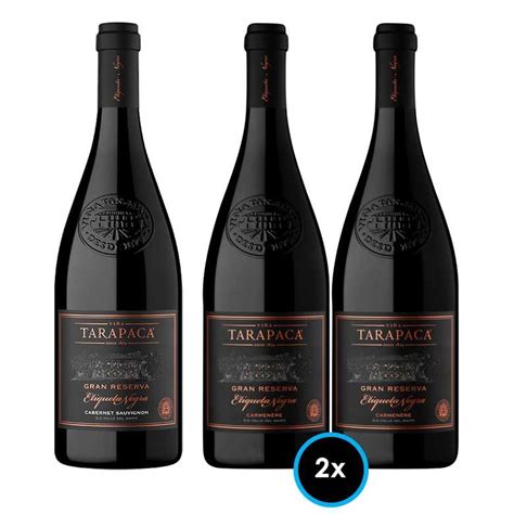 Booz Cl Pack Tarapac Gr Etiqueta Negra X Vino Tarapac Gran Reserva