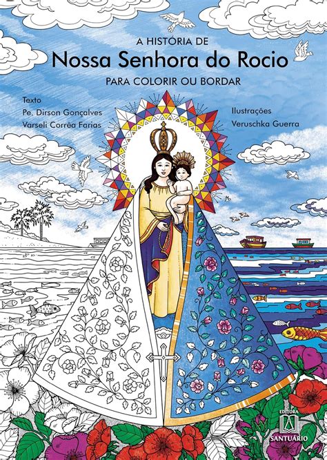 Amazon A Hist Ria De Nossa Senhora Do Rocio Para Colorir Ou Bordar