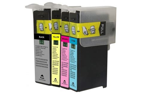 Lexmark Xl Noir Et Couleur Lot De Cartouches Encre Compatibles