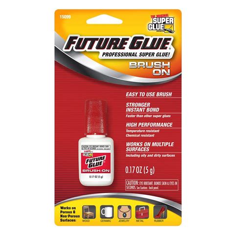 Super Glue 001 Oz High Performance Future Glue Brush On 12 Pack