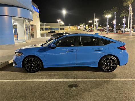 Just Picked Up My 2022 Honda Civic Hatchback Sport Touring In Boost