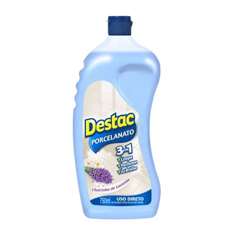 DESTAC PORCELANATO USO DIRETO CHEIRINHO DE LAVANDA 750ML Papelaria