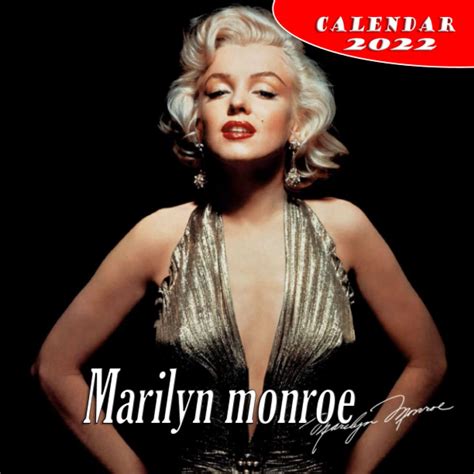 Marilyn Monroe 2022 Calendar Marilyn Monroe 12 Month Calendar For Alls