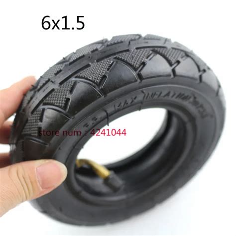 6x15 Tires 6 Inch Tyre And Inner Tube Set Hub Electric Scooter Wheel