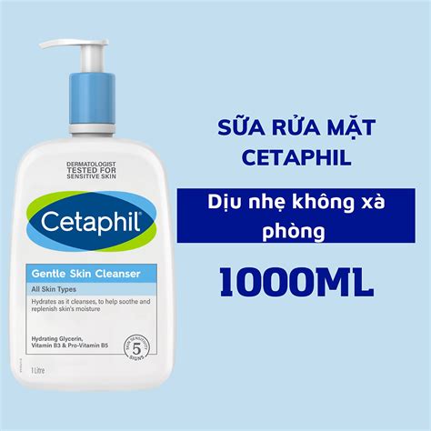 Mua S A R A M T Cetaphil L M S Ch D U L Nh Cho Da Nh Y C M Kh Ng X