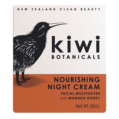 Kiwi Botanicals Night Cream Nourishing Manuka Honey 2 Oz Walmart