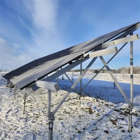 Solar Farms Foundation And Mounting Solutions Radix