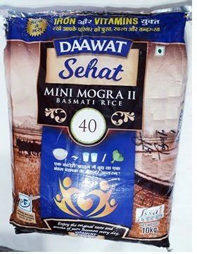 Buy Daawat Sehat Mogra 70 Basmati Rice 10 Kg Online At Best