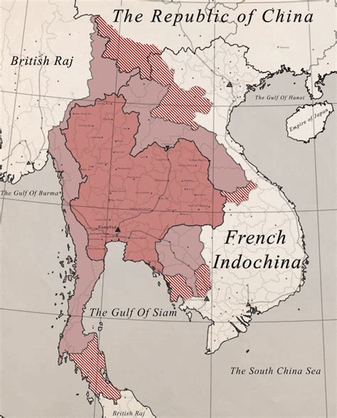 What If Thailand Did Some Conquering In Ww2 Please Swipe For The Full