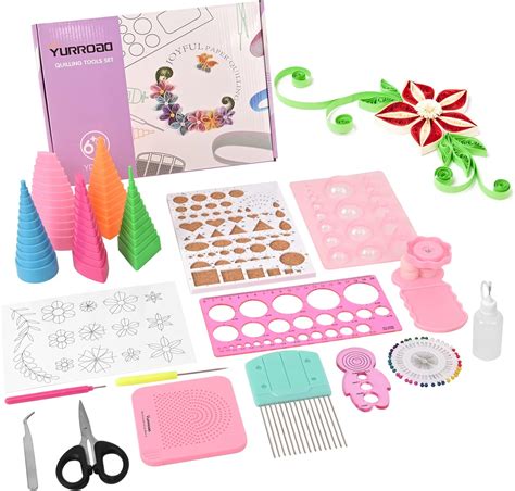 Amazon De Hyber Cara St Ck Papier Quilling Werkzeug Set Mit