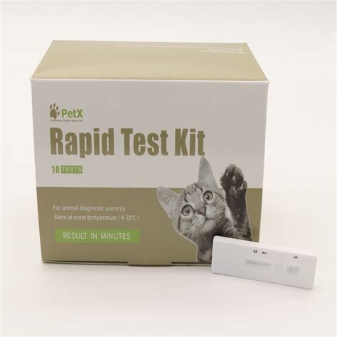 Feline Herpevirus Type 1 Ag Rapid Test Card Fhv Test Kit Fcv Fhv