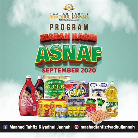 Program Ziarah Kasih Asnaf September Maahad Tahfiz Riyadhul Jannah