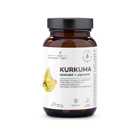 Supliment Alimentar Aura Herbals Extract De Turmeric Piperina